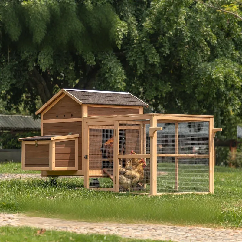 Sustainable Living Walla Walla - Большой устойчивый деревянный курятник для улицы,